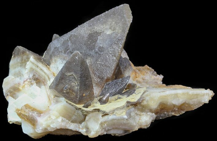 Dogtooth Calcite Crystal Cluster - Morocco #50200